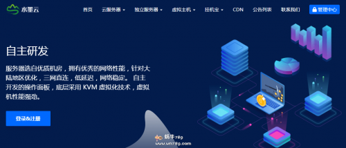 水墨云美国VPS新用户终身七折,单机10G防御,回程CN2优化,50M峰值,1核1G仅19元/月