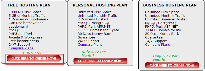 【德国125mb.com】1G存储5G月流量免费空间申请使用教程