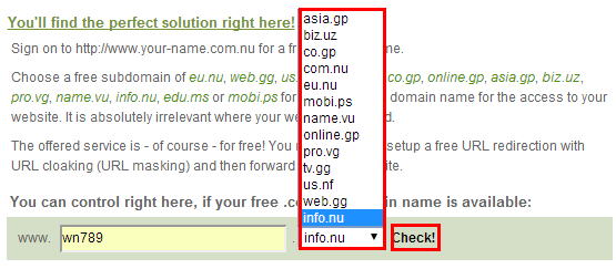 【德国subdomain.com】免费二级域名申请使用教程