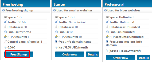 【Fnhost.org】1G磁盘空间50G月流量免费空间申请使用教程