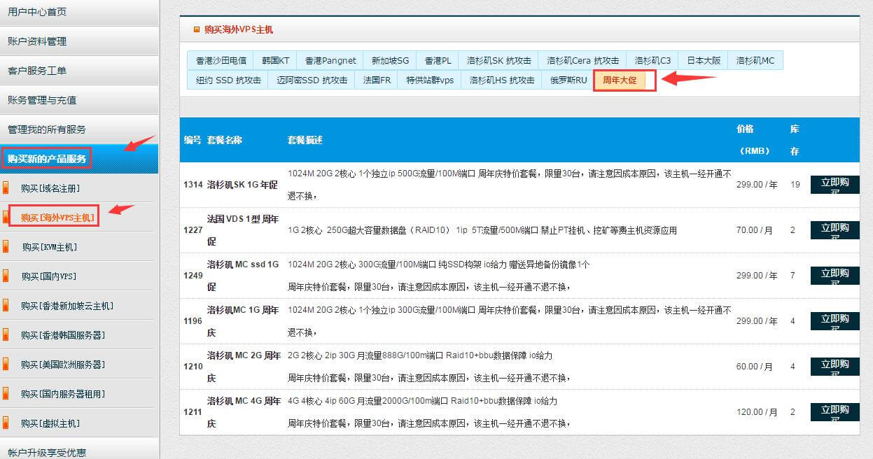 80VPS新年全场五折 洛杉矶鲨鱼机房2核1G/40G防御/299元/年
