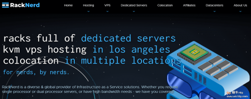 RackNerd 520狂欢促销,便宜美国g口vps/vds五折起,最低$11.5/年,高达60G免费防御,中低端线路