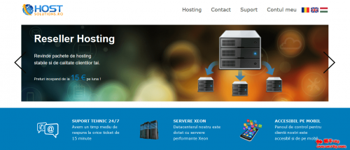 hostsolutions罗马尼亚3.6TB大硬盘VPS特惠,抗投诉无版权,1核1G,G口带宽,$84/年