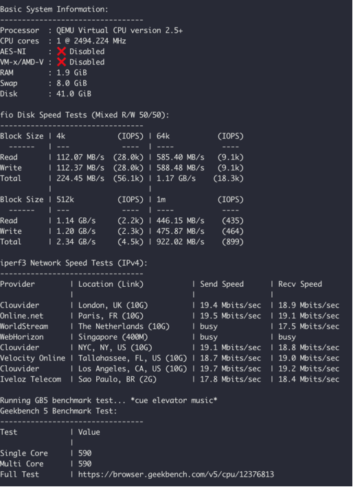 萤光云：香港CN2/新加坡云服务器测评/回国优化/流媒体解锁/新人65折