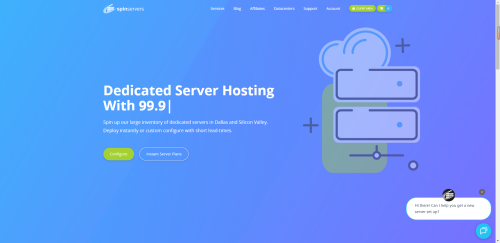 SpinServers美国10Gbps独服：49美元/月，圣何塞/达拉斯机房，支持支付宝/微信支付/Paypal
