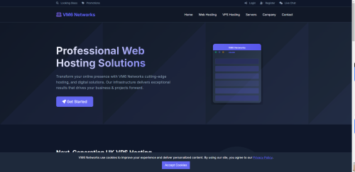 黑五#VM6 Networks英国AMD VPS半价：4.5英镑/季度，英国独立服务器27英镑/月起