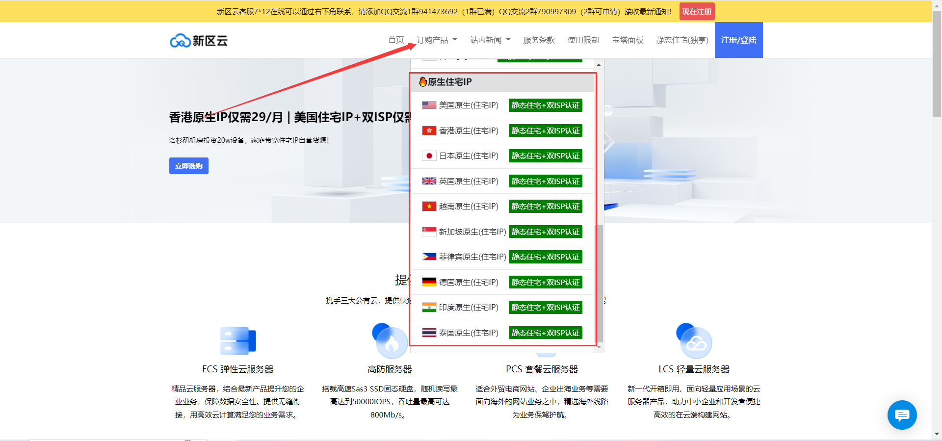 新区云 TikTok跨境电商访问服务VLESS搭建教程及脚本